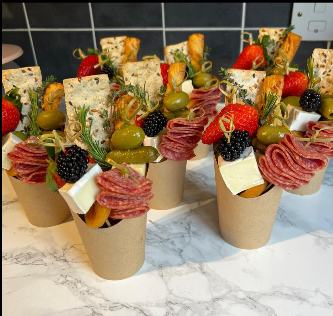 Classic Charcuterie Cups